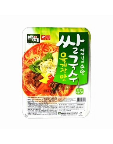 [보리보리] 백제 쌀국수 육개장 92g 5개