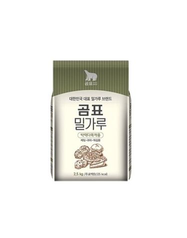 [보리보리] 곰표 밀가루 박력 2.5kg 케익 과자 튀김용 6개 한박스