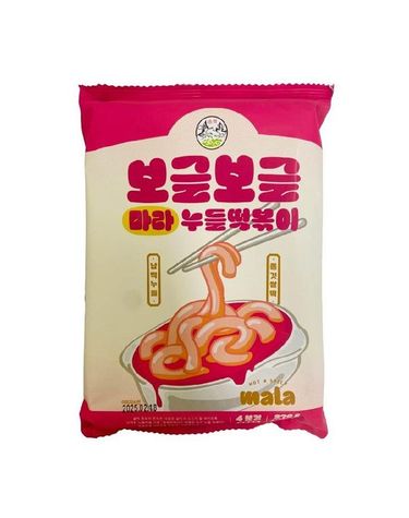 [보리보리] 송학식품 누들떡볶이 마라 370g 10개 한박스