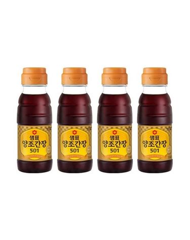 [보리보리] 샘표 양조간장501S 150ml x4개