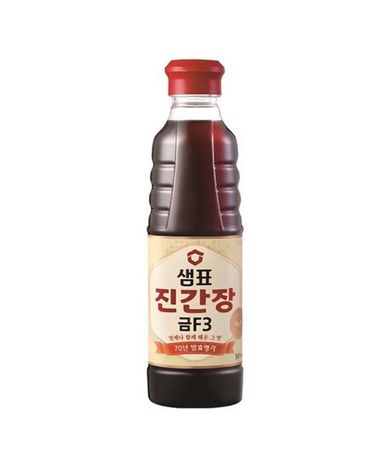 [보리보리] 샘표 진간장금F3 500ml x4개