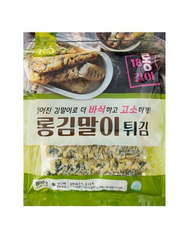 [보리보리] 굿프랜즈 롱김말이튀김 800g x3개