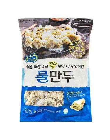 [보리보리] 굿프랜즈 물만두 2.7Kg x1개
