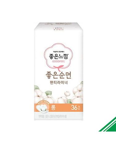 [보리보리] 좋은느낌 좋은순면 에어핏 롱36p 팬티라이너 x4개