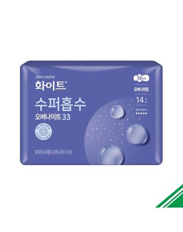 [보리보리] 화이트 수퍼흡수 오버나이트 14p x4개