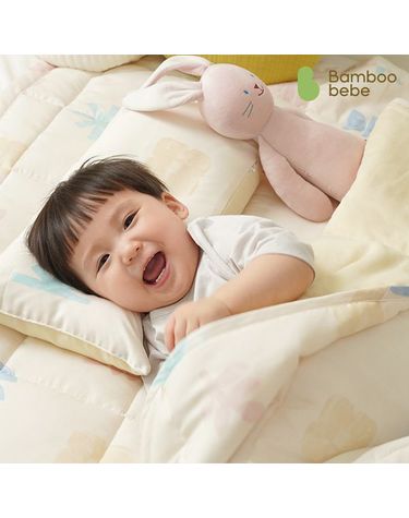 [보리보리] 밤부모달 포시즌 아기 차렵이불세트 + 베개 커버 추가 증정