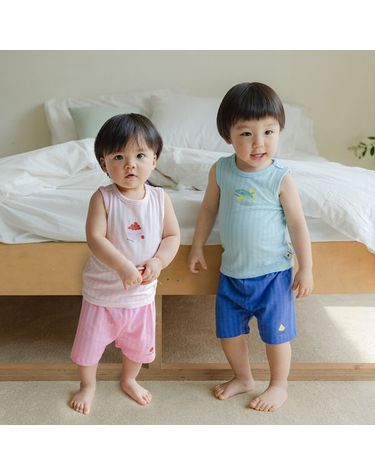 [보리보리] 밤부메쉬 리틀 마르쉐 민소매 내의