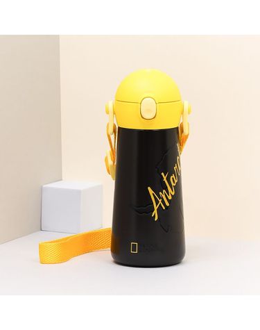 [보리보리]  더보틀 몰리 원터치 어깨끈 이중스텐물통내셔널지오그래픽460ml / NG8350