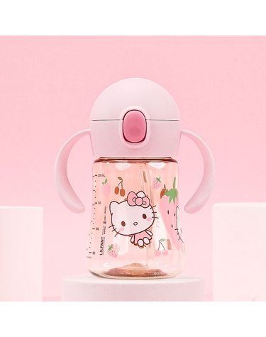 [보리보리]  산리오캐릭터즈 우리아이 첫 PPSU 양손 빨대 물통헬로키티 200ml