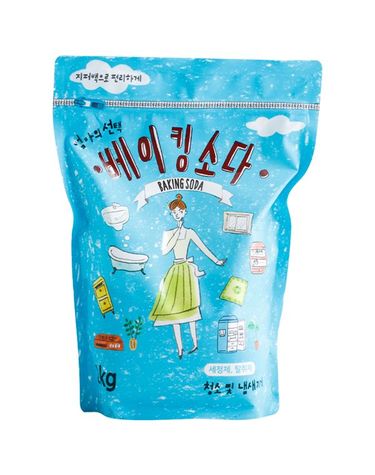 [보리보리] 애경 엄마의선택 베이킹소다 2kg지퍼백 x2개