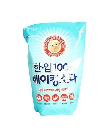 [보리보리] 엘지 한입 베이킹소다 2kg 리필 지퍼팩 x3개