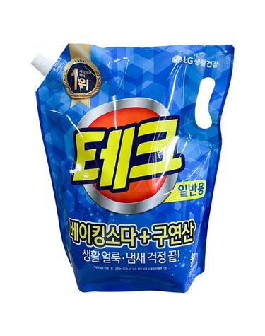[보리보리] 엘지 테크 베이킹+구연산 일반 리필 2L x3개