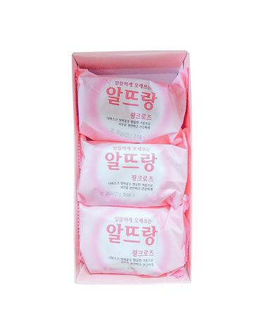 [보리보리] 엘지 알뜨랑비누 핑크로즈 140g3 x5개