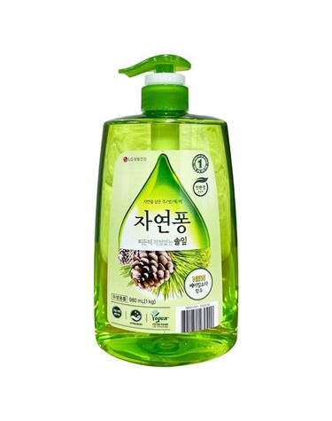 [보리보리] 엘지 자연퐁 솔잎 1KG 펌프 x6개