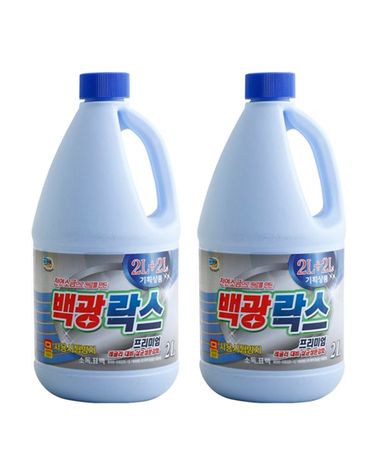 [보리보리] 백광 락스 2L+2L 일반 x1개
