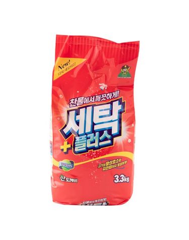 [보리보리] 산도깨비 세탁플러스 3.3kg x2개