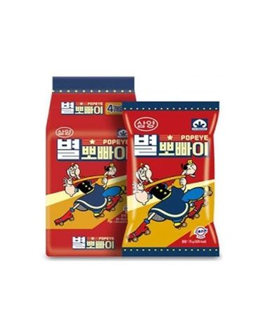 [보리보리] 삼양 뽀빠이 72g4입 x12개