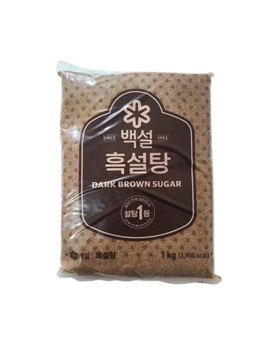 [보리보리] CJ제일제당 백설 흑설탕 1kg x8개