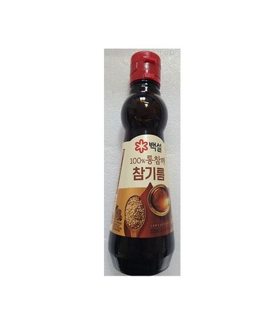 [보리보리] CJ 통참깨 참기름320ml 병 x2개