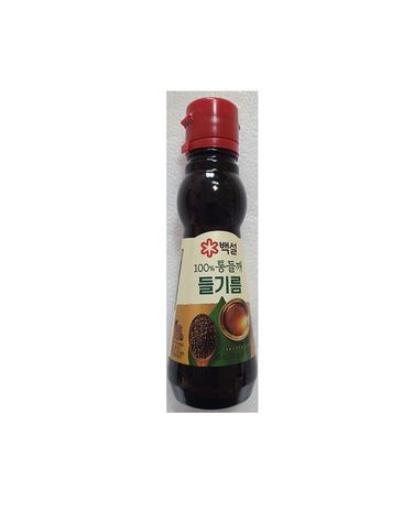 [보리보리] CJ 100통들깨 들기름 320ml 병 x1개