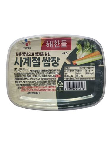[보리보리] CJ 사계절쌈장 170g x4개