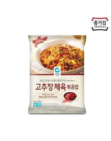[보리보리] 청정원 고추장제육 볶음밥 400g x5개