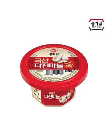 [보리보리] 종가집 다진마늘 150g x12개