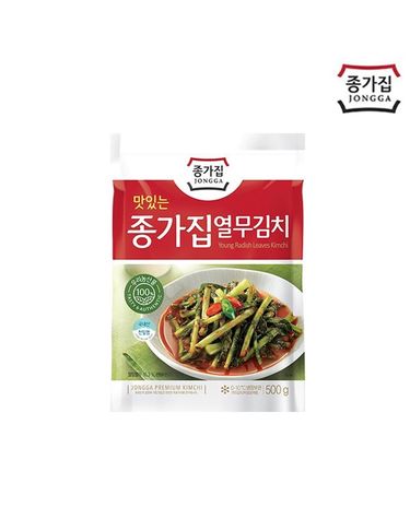 [보리보리] 종가집 열무김치 400g 파우치 x5개