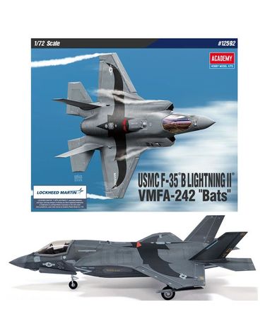 [보리보리] 1：72 미해병대 F-35B VMFA-242 배츠 전투기 프라모델 12592