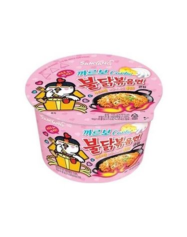 [보리보리] 삼양 까르보나라 불닭볶음면 큰컵 105g x16개