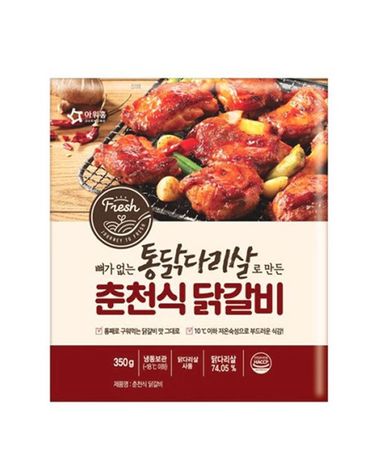 [보리보리] 아워홈 춘천식 닭갈비 350g x3개