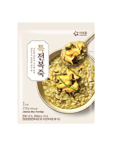 [보리보리] 아워홈 바로 특전복죽 270g x5개