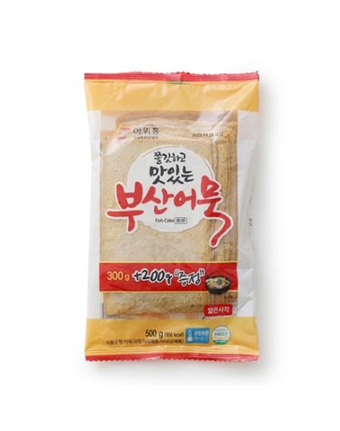 [보리보리] 아워홈 쫄깃하고맛있는부산어묵 500g x3개