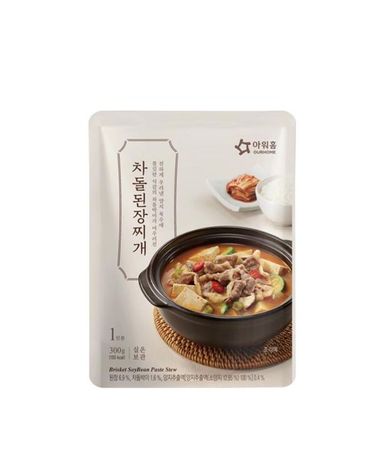 [보리보리] 아워홈 차돌 된장찌개 300g x3개