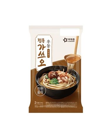 [보리보리] 아워홈 가쓰오 우동 2인458g x3개
