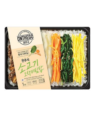 [보리보리] 아워홈 온더고 소고기오색비빔밥 310g x6개