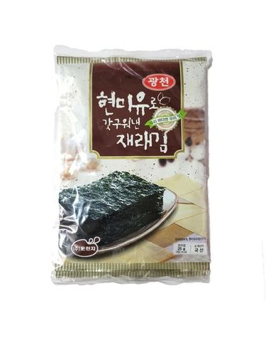 [보리보리] 온천지 현미유 재래전장김 3p 25g x6개
