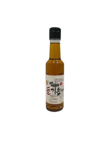 [보리보리] 소문난들기름100 250ml x4개
