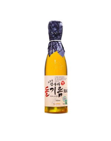 [보리보리] 소문난들기름100 350ml x2개