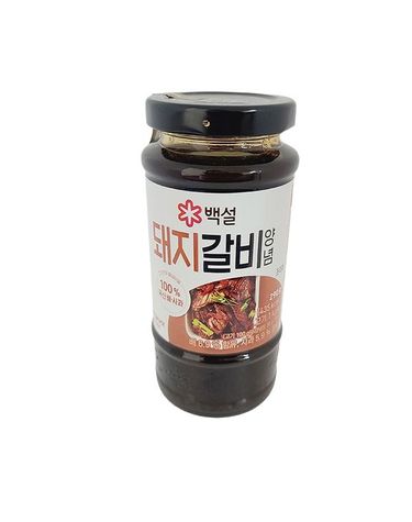 [보리보리] CJ제일제당 백설 돼지갈비 양념 290g x4개