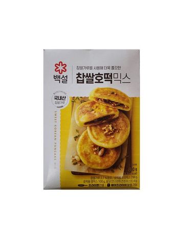 [보리보리] CJ제일제당 백설 찹쌀호떡믹스 400g x3개