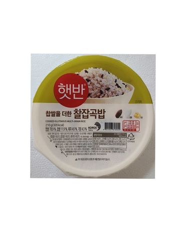 [보리보리] CJ제일제당 햇반 매일찰잡곡밥 210g x6개