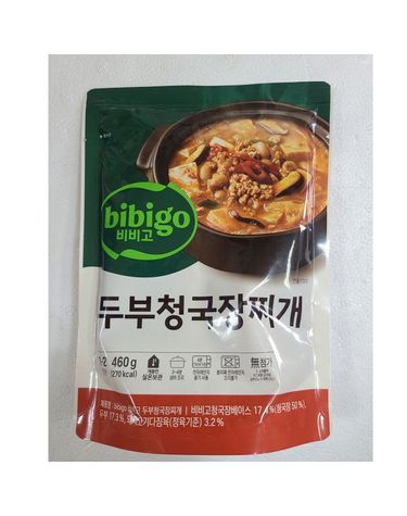 [보리보리] CJ제일제당 비비고 두부청국장찌개 460g x3개