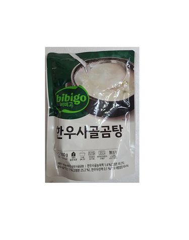 [보리보리] CJ제일제당 비비고 한우 사골곰탕 500g x3개