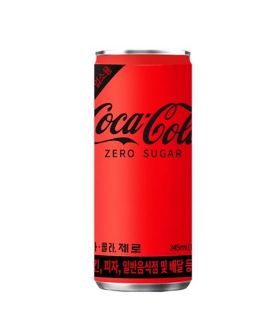 [보리보리] 코카콜라 제로 업소용 슬림캔 245ml 30캔