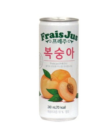 [보리보리] 프레주 복숭아 240ml 30캔