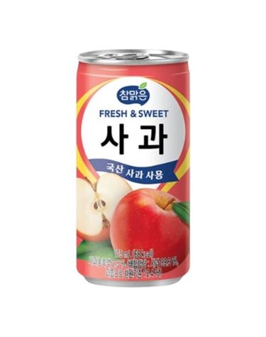 [보리보리] 참맑은 사과 175ml 30캔