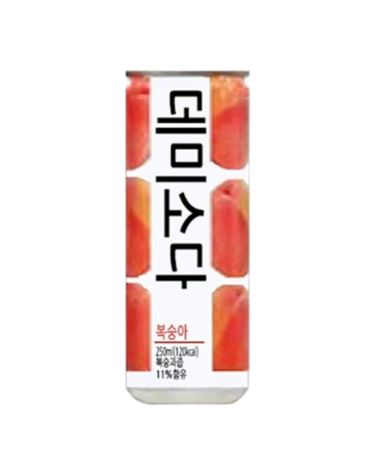 [보리보리] 복숭아 봉봉 340ml 24캔