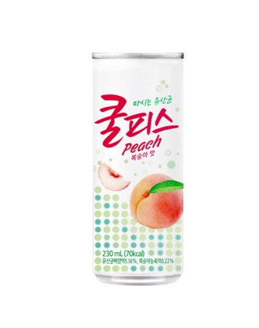 [보리보리] 쿨피스 복숭아 230ml 30캔