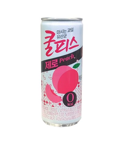 [보리보리] 쿨피스 복숭아 제로 230ml 30캔